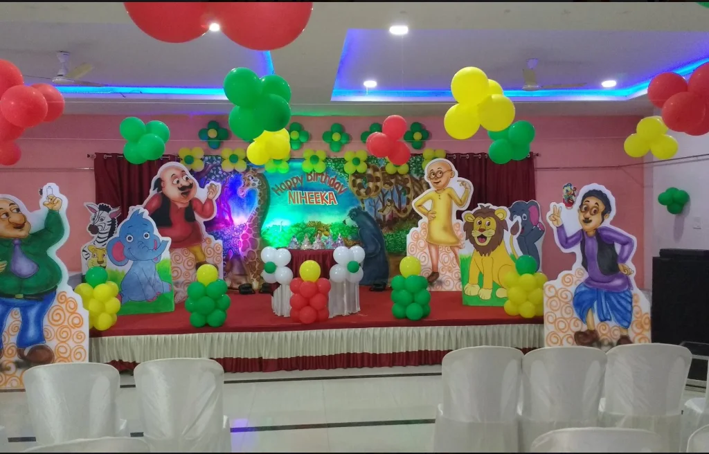 Motu Patlu Boys birthday Party Theme