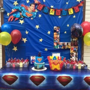 Super Man Birthday Party Theme