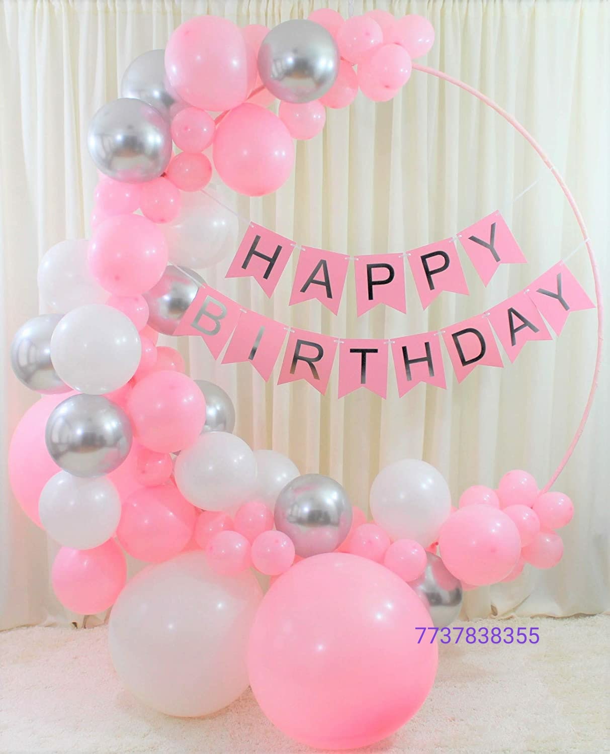 Happy Birthday, Balloon Decoration, Dreamdecor4u